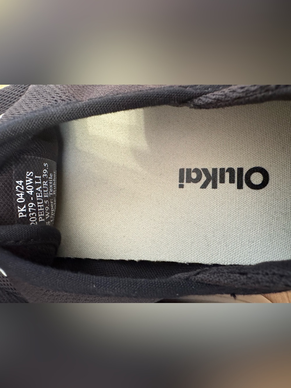 Olukai Women's Pehuea Li Black/White Sand Sneakers NWT $110 Multiple Sizes - Picture 10 of 15